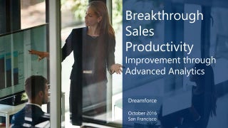 Breakthrough Sales Productivity